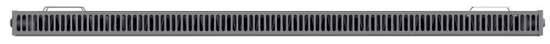 Mexen, Mexen Flat CF11 panelový radiátor 600 x 1600 mm, bočné pripojenie, 1253 W, antracit - W411F-060-160-66