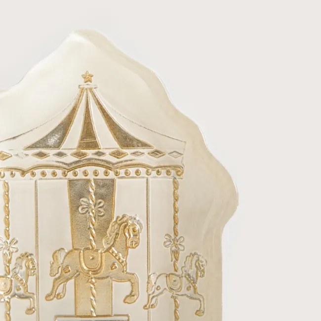 Dekoračný tanier FAROS biely 764523