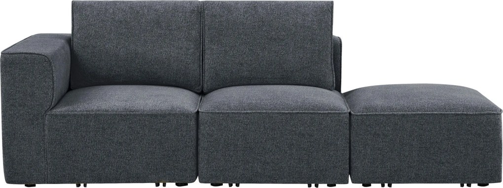 XXXLutz POHOVKA, textil, tmavosivá Livetastic - Sedačky - 002781009705