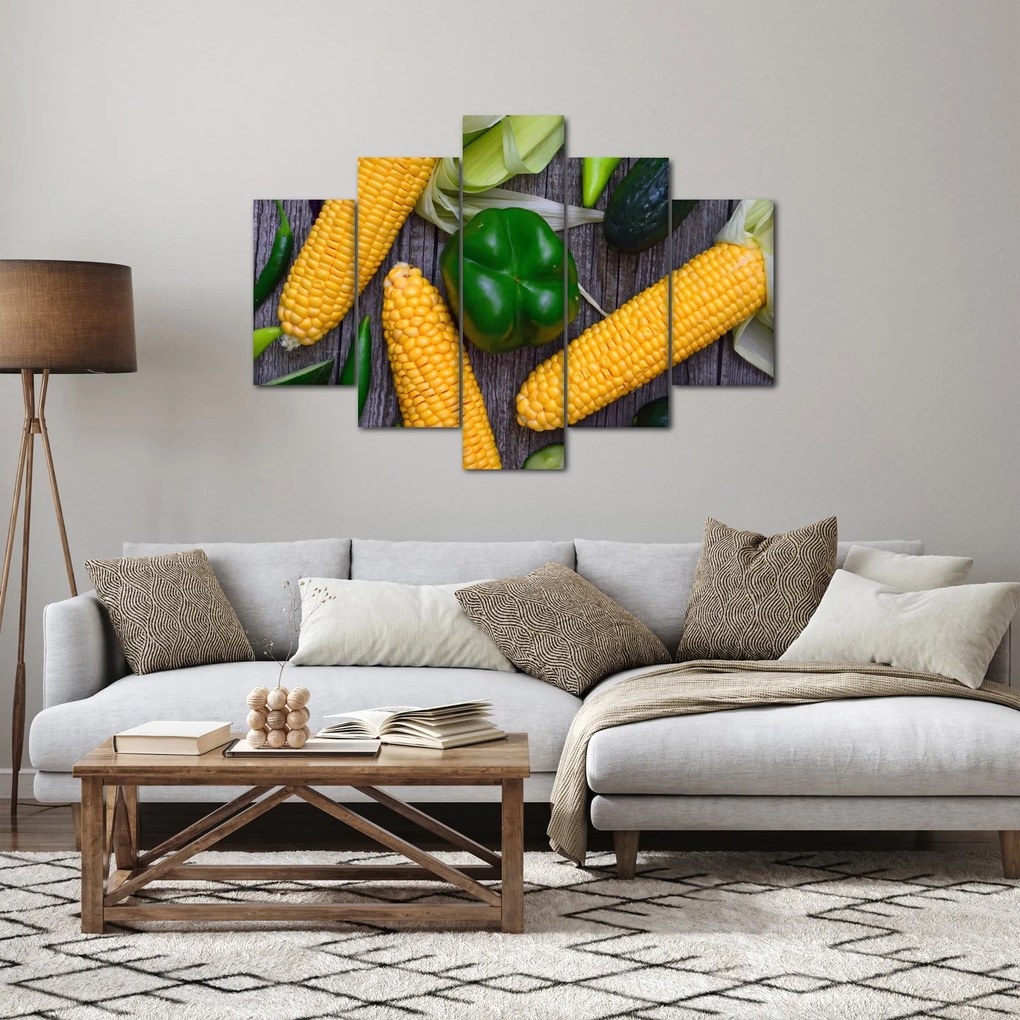Obraz zeleniny (150x105 cm)
