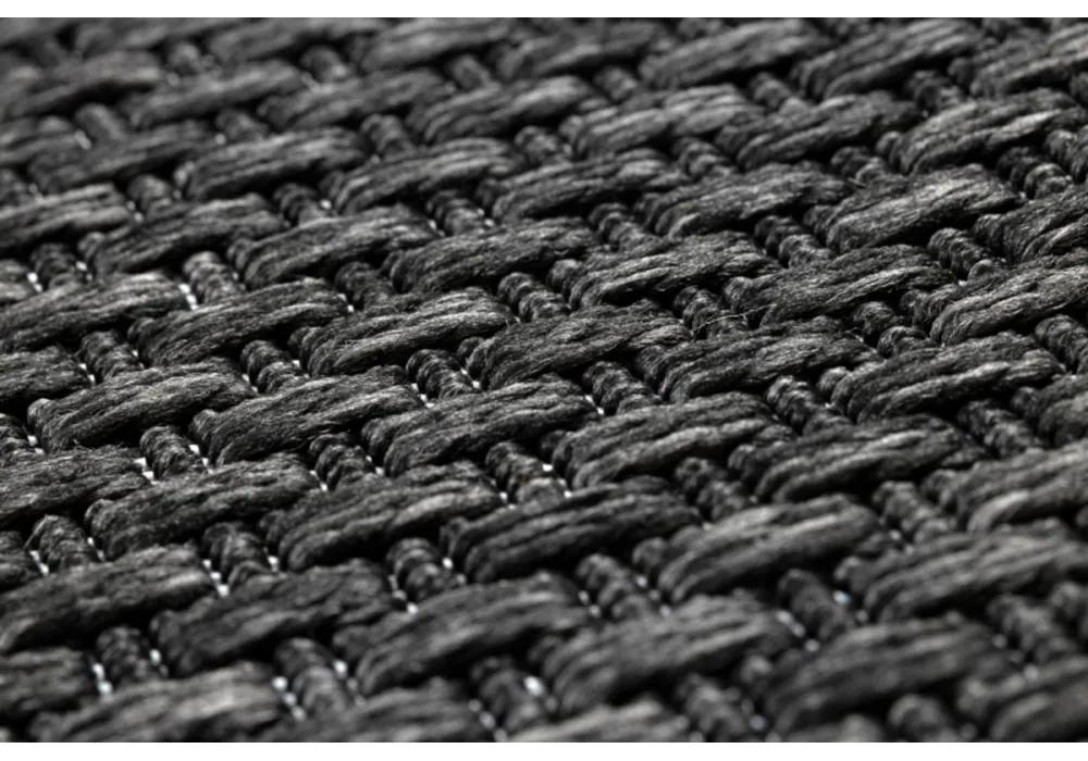 Kusový koberec Decra čierny 120x170cm