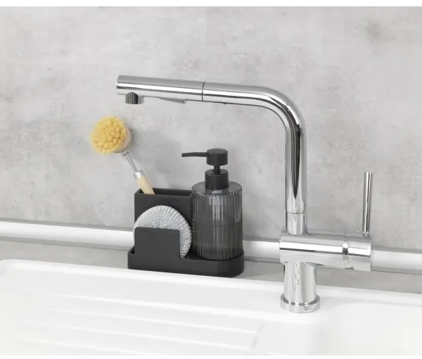 WENKO 54654100 - Organizér PINA 16x17 cm čierny