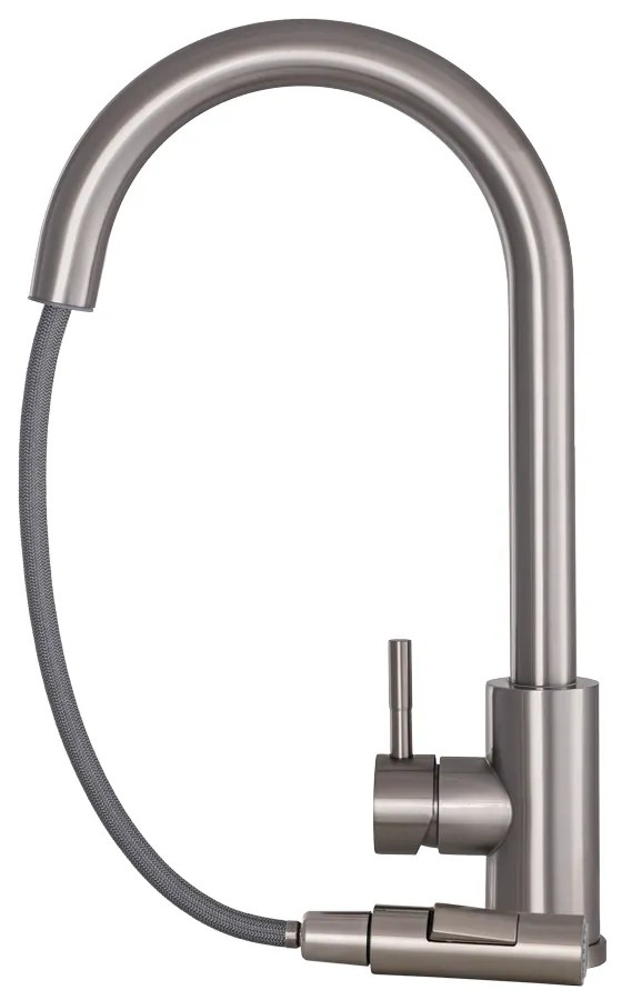Gamma Taru Slim, vysoká drezová batéria h-400, brúsená oceľ, GMA-BTS-IX