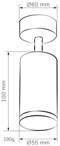 LED RGBW Stmievateľné kúpeľňové bodové svietidlo TURYN 1xGU10/4,8W/230V IP44 čierne