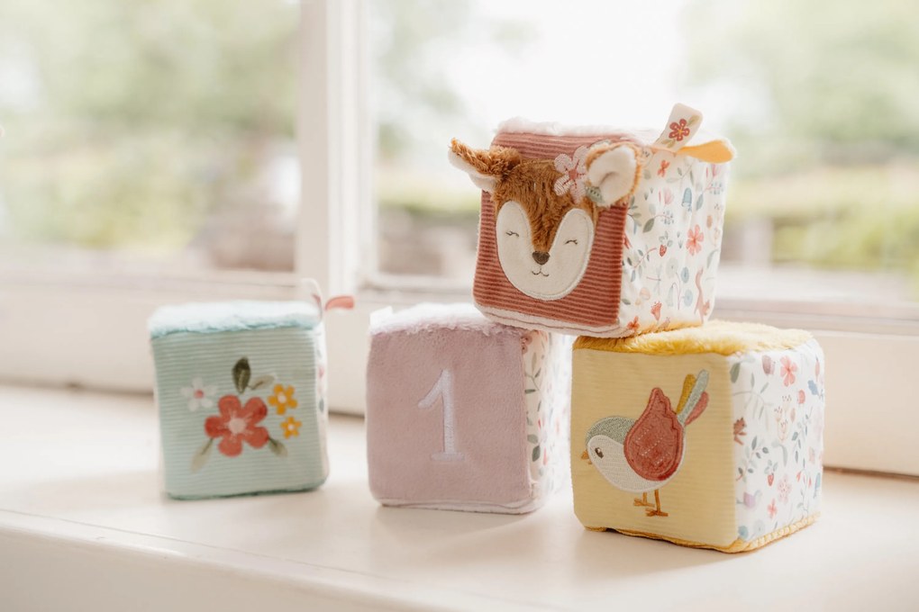 Kocky textilné 4 ks Fairy Garden