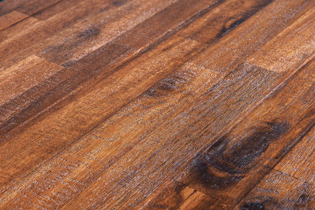 Komoda Genesis 170 cm – masívne akáciové drevo, hnedý odtieň