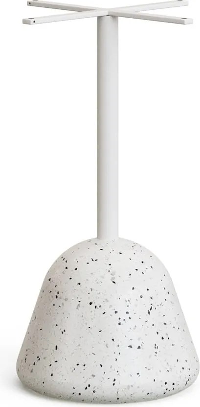 Biely terrazzo okrúhly jedálenský stôl ø 70 cm Saura – Kave Home