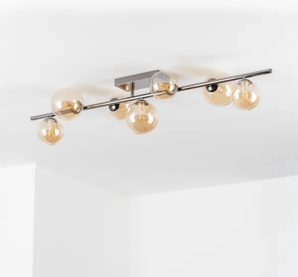 Brilagi - LED Prisadený luster MILLA 7xG9/3W/230V lesklý chróm/zlatá