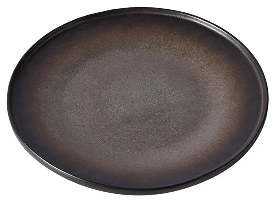 Muubs Dezertný tanier CETO P.22cm čierno-hnedý