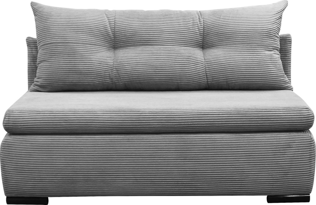 XXXLutz ROZKLADACIA POHOVKA, textil, svetlosivá MID.YOU - Sedačky - 001574003107