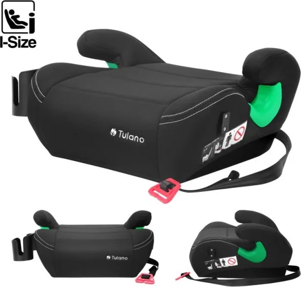 Detský podsedák do auta Cabby 25 čierny