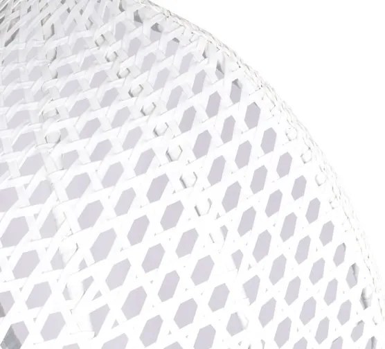 Závesné hojdacie kreslo BIANCO EXTRA - BIELE + farba vankúša na výber Farba: BIELY