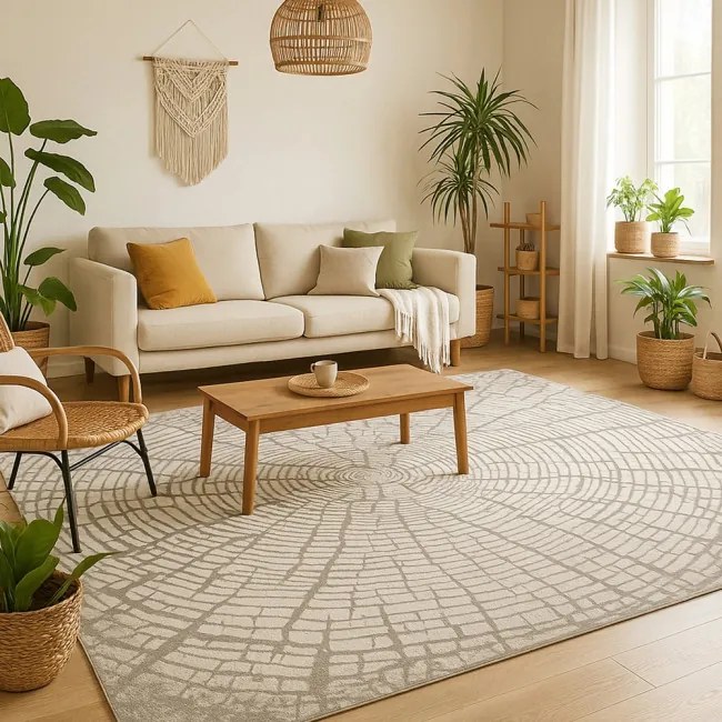 Koberec POLO peň / sivý