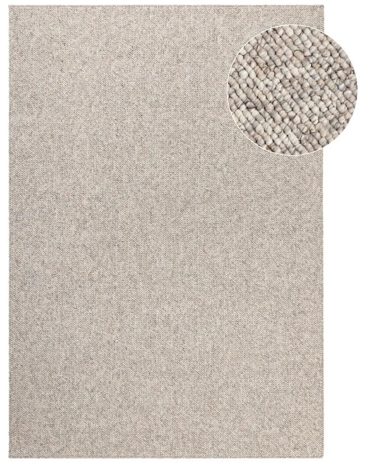 Sivokrémový prateľný koberec 160x230 cm Rocco Dark Cream – Elle Decoration