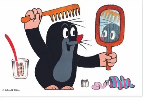 Drevené kocky s Krtkom - 6 ks