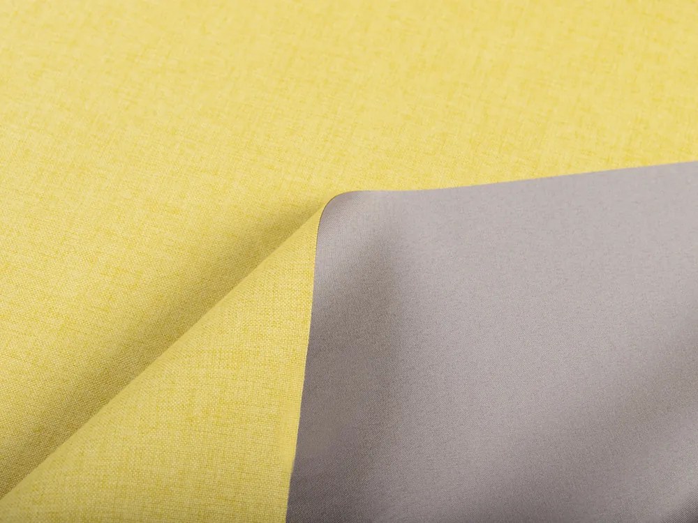 Biante 100% zatemňovací záves Blackout BKW-209 Žltozelené žíhanie 130x210 cm