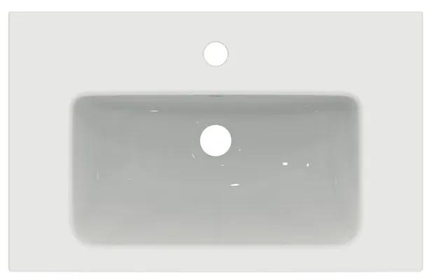 Ideal Standard i.life S - Nábytkové umývadlo 610x385 mm, s prepadom, biela T459001
