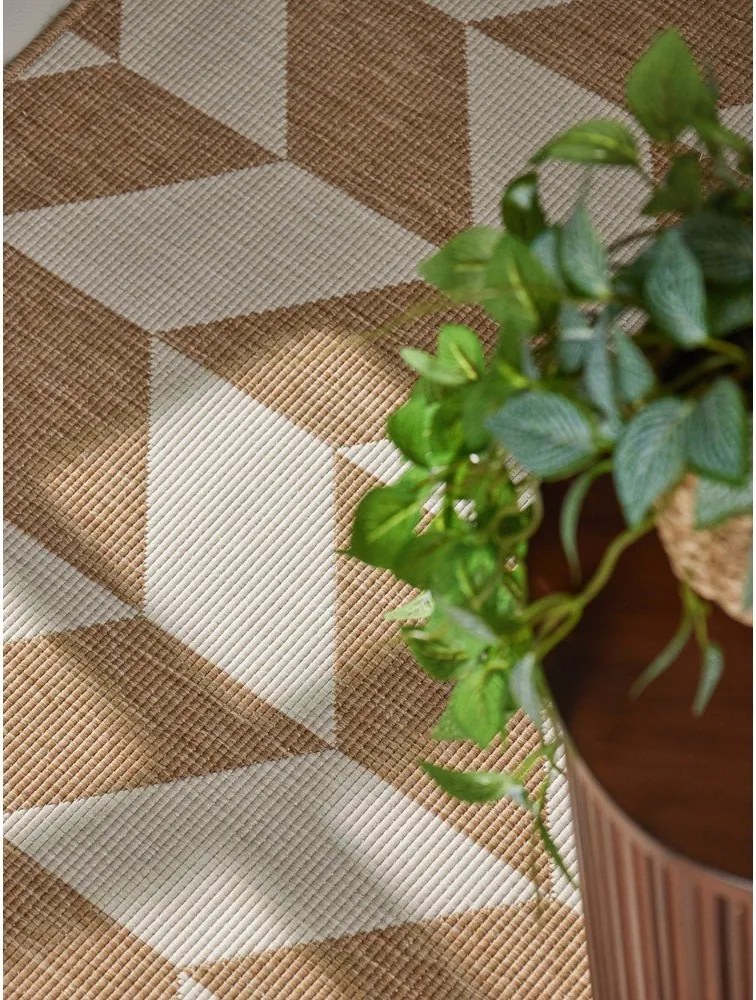 Krémovobiely/v prírodnej farbe vnútorný a vonkajší koberec 160x230 cm Haringey Terrick – Ted Baker