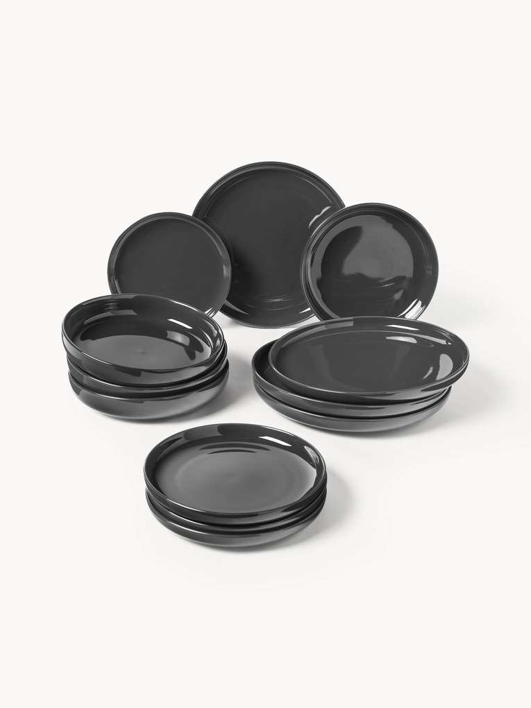 Porcelánová súprava riadu Nessa, 12 ks