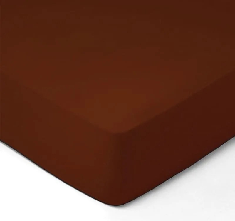 Posteľná plachta Jersey 90x200 cm Farba: 045 - Čierna