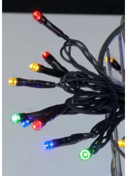 Eglo 410711 - LED Vonkajšia vianočná reťaz SERIE LED 80xLED 8m IP44 multicolor
