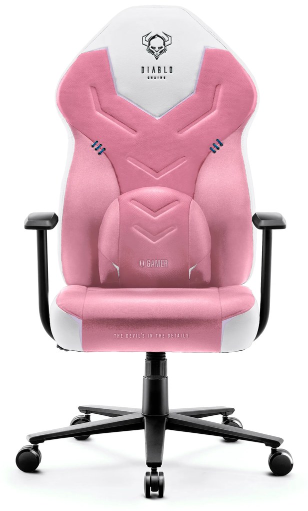 Herné kreslo Diablo X-Gamer 2.0 Normal Size: Marshmallow Pink, ružová Diablochairs