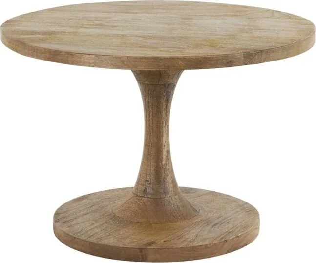 Okrúhly drevený bistro stolík Bicaba - Ø60*36 cm