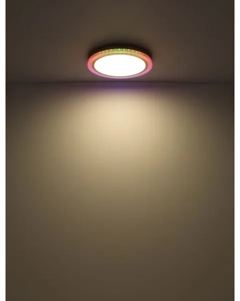 Globo 41372-24 - LED RGBW Stmievateľné stropné svietidlo BOLLY LED/20W/230V + DO