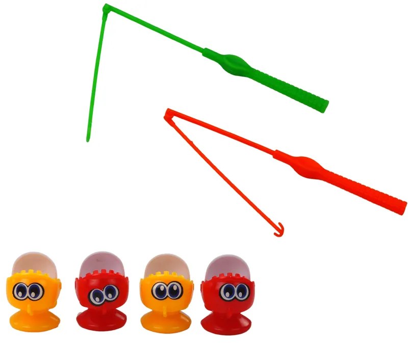 LEAN TOYS Arkádová hra – Rybolov v tvare dinosaura, zelený