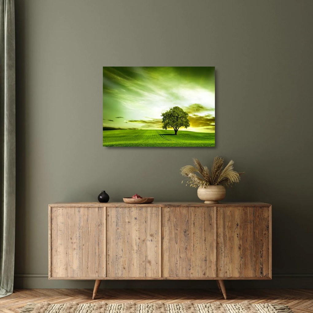 Sklenený obraz - Strom života (70x50 cm)
