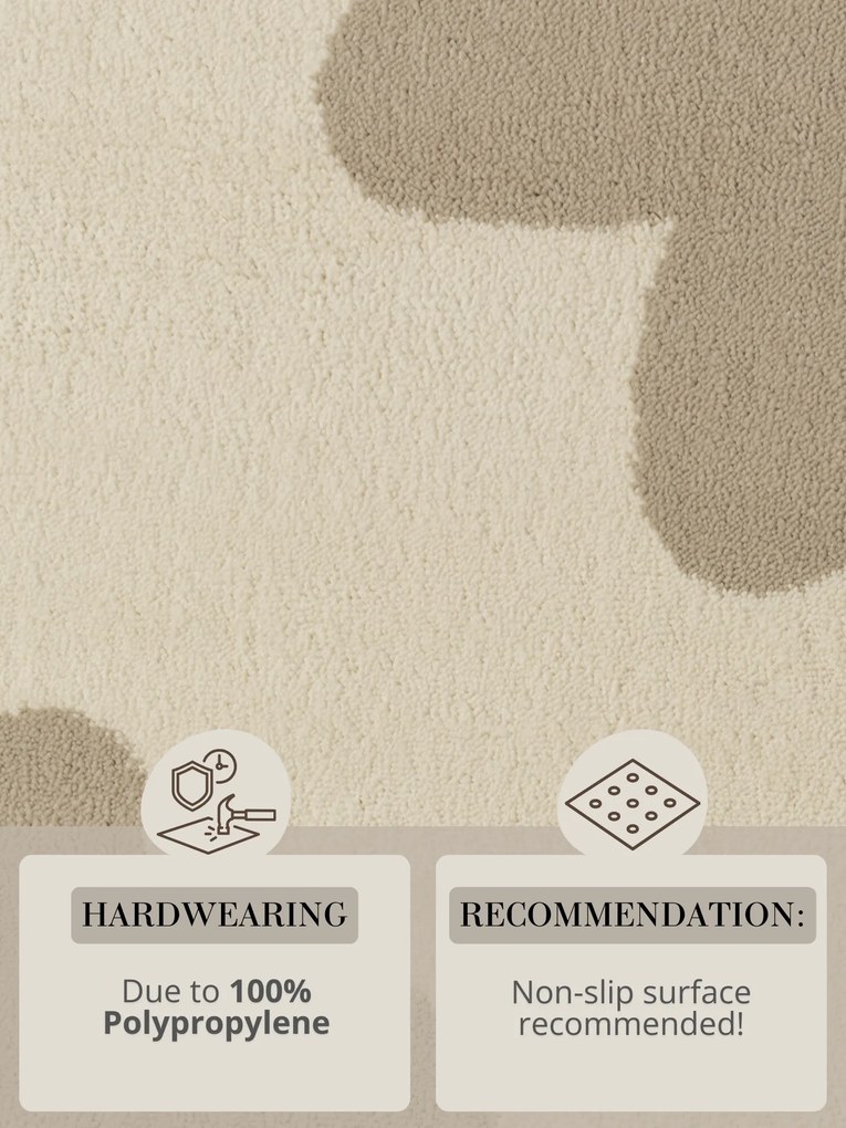 Hanse Home, Detský koberec Adventures 106417 Cream Beige, 120x170, béžová, detská izba