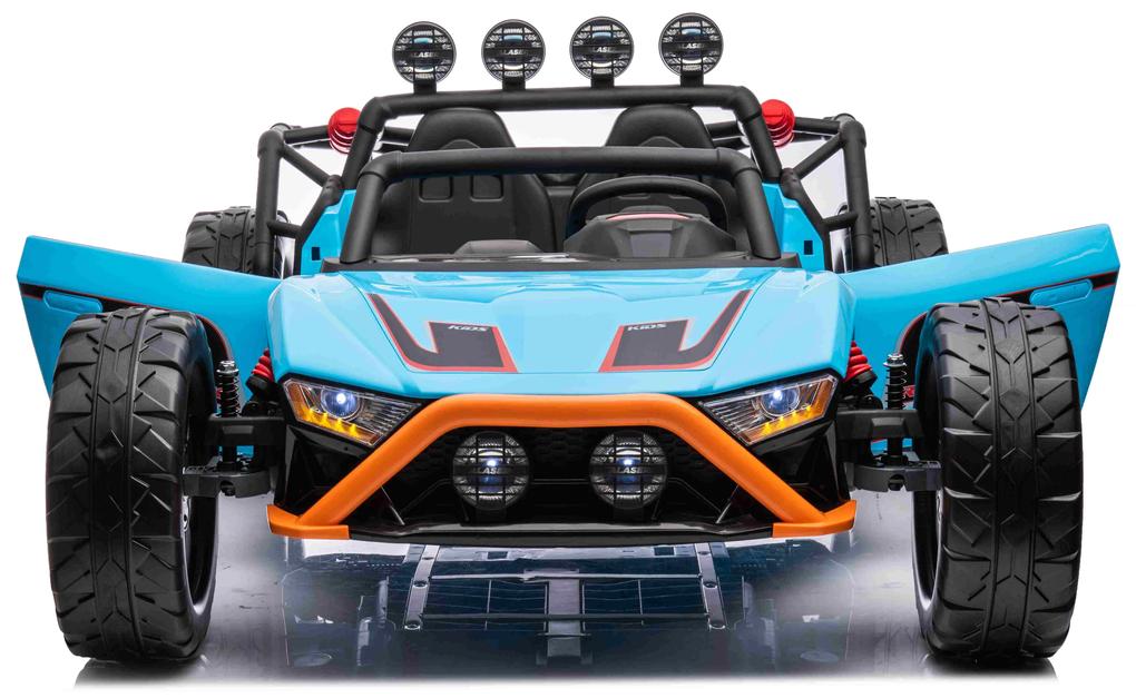 RAMIZ Elektrické autíčko Buggy Racing 5 - modré - 2X200W - 24V/7Ah - 2023