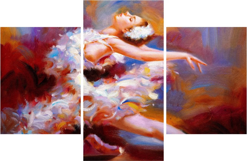 Obraz - Baletka, maľba (90x60 cm)
