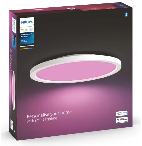 Philips - LED RGBW Stmievateľné stropné svietidlo Hue SURIMU LED/40W/230V