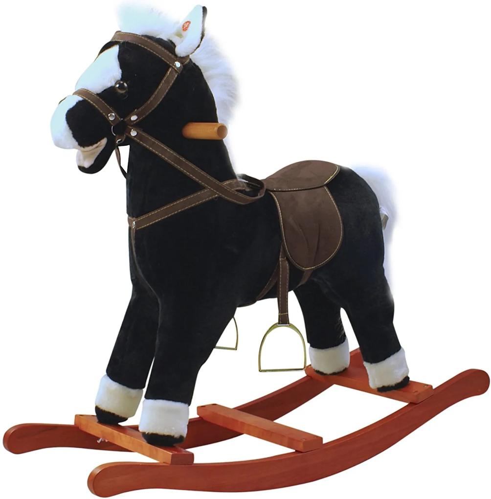 Knorrtoys hojdací koník BLACKY v.68cm