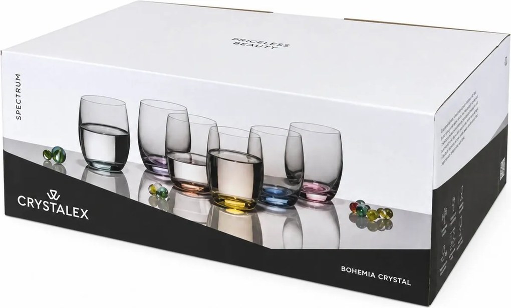 Crystalex poháre CLUB Spectrum 300 ml 6 ks