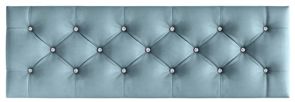 Lavica CHESTERFIELD 40x40 cm Modrá