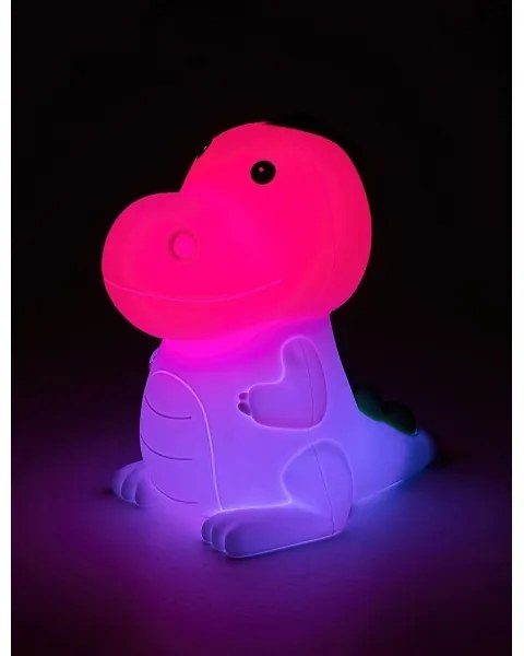 Rabalux 76021 - LED RGB Stmievateľná detská lampička DINOO LED/0,45W/5V