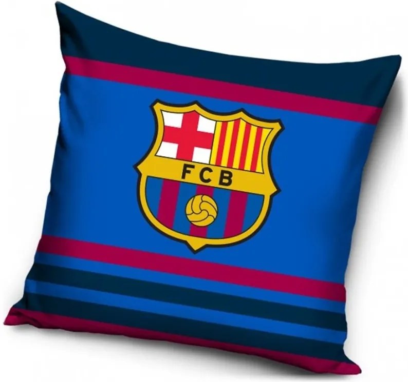 Carbotex · Povlak na vankúš / poduštičku FC Barcelona / BARCA - motív linky - 40 x 40 cm - Oficiálny produkt FC Barcelona