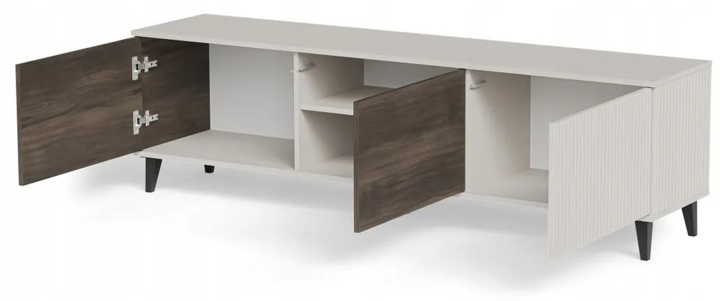 TV stolík Random 180 cm kašmír/orech
