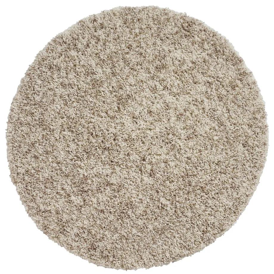 Krémovobiely koberec Think Rugs Vista, 133 x 133 cm
