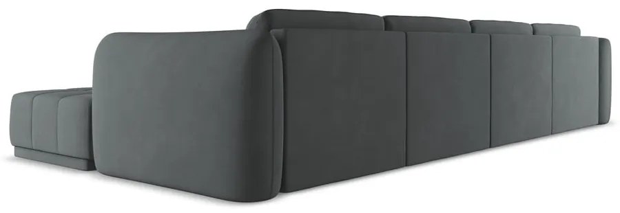 Tmavosivá rohová pohovka Hoku – Makamii