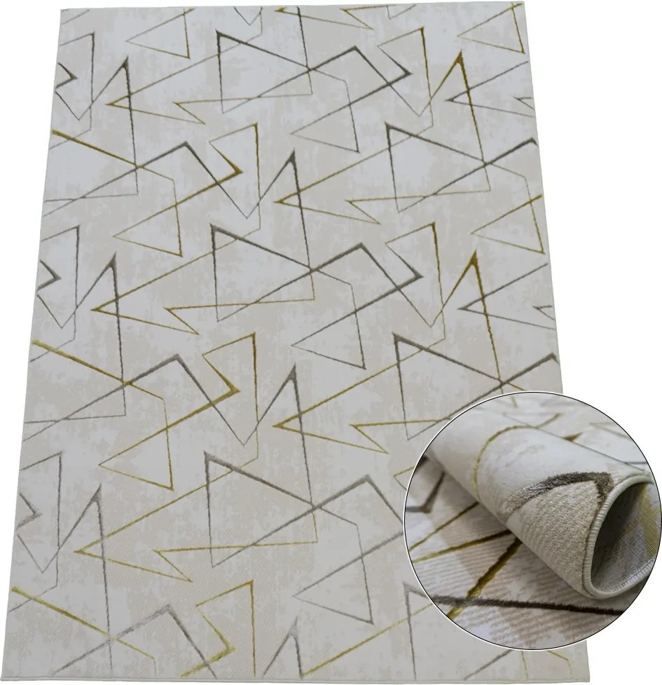 BE Koberec Esprit 3608 BEIGE – béžový obdĺžnikový Rozmer: 140x190 cm