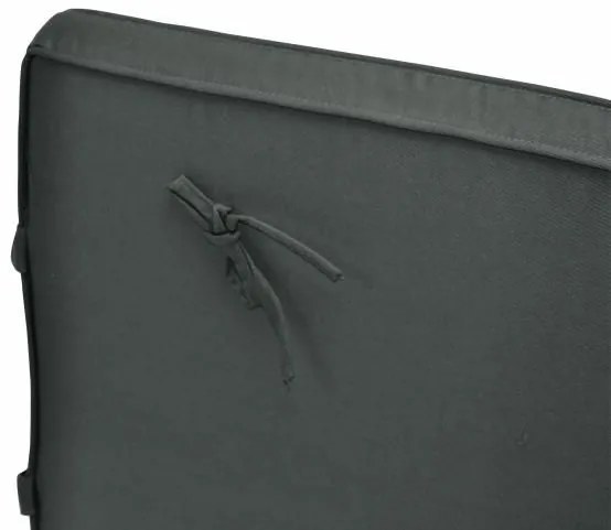 Divero 40991 Sada 4 x polstrovanie na stoličku - antracit