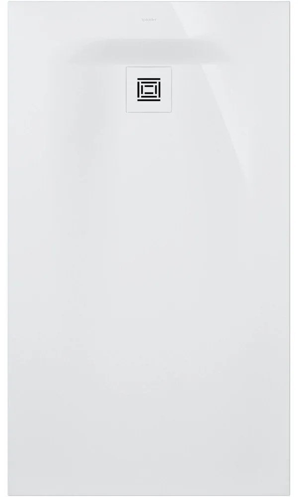 DURAVIT Sustano obdĺžniková sprchová vanička z materiálu DuraSolid, Antislip, 1400 x 800 x 30 mm, biela lesklá, 720280730000000