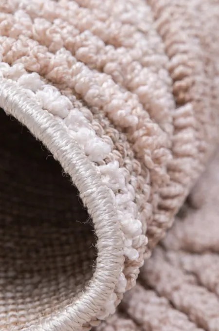 Koberec BENITA 515 zelený / krémový