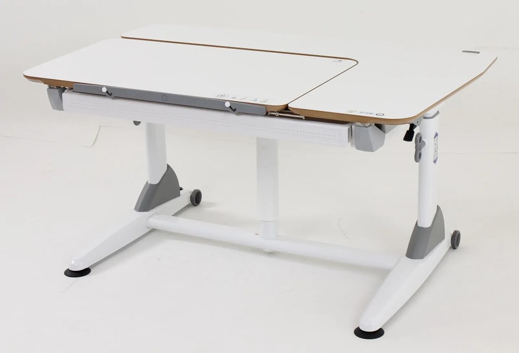 AMADEUS - AMADEUS Detský rastúci stôl ROLAND V biely