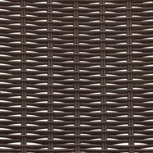 SPRINGOS Záhradné stoličky, 4 ks, kovové, hnedé, sada na terasu GF1019