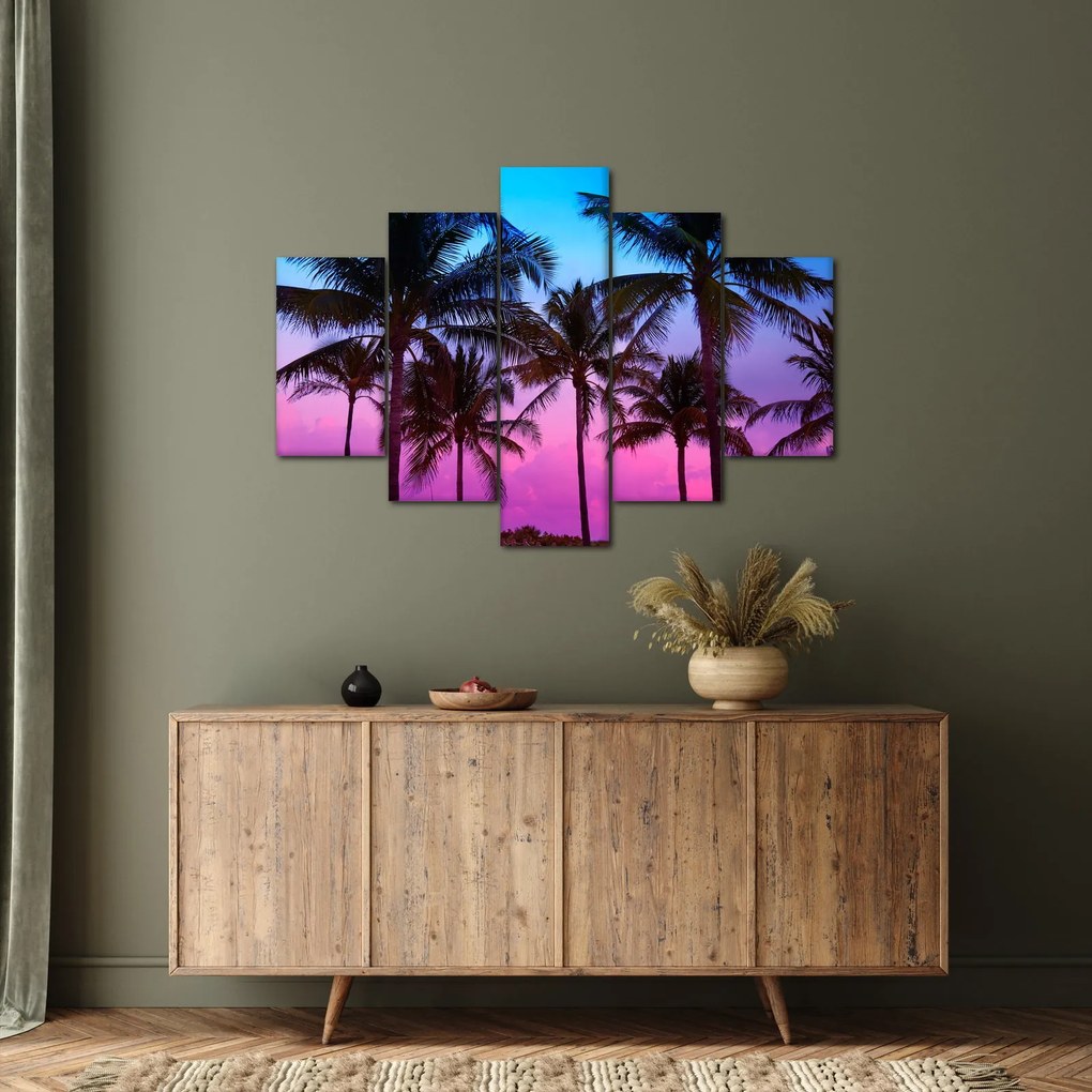 Obraz - Palmy v Miami (150x105 cm)