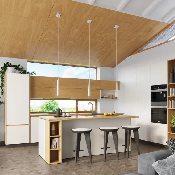 Sollux SL.1397 - Luster na lanku PRYSM 1xG9/8W/230V biela